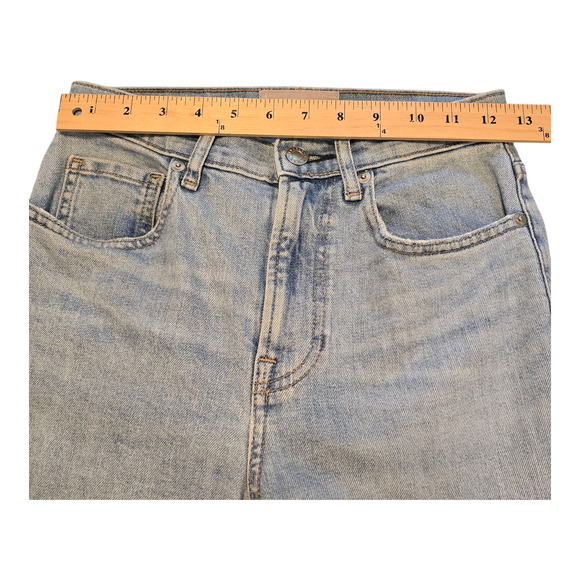 Everlane Cheeky Jean Womens Size 25 Light Blue Slim Straight Casual Minimalist - Picture 9 of 12